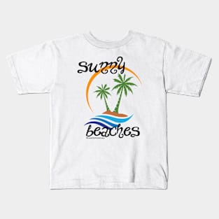 Sunny Beaches Kids T-Shirt